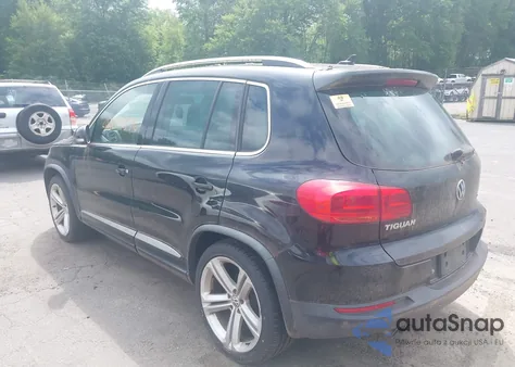 2014 Volkswagen Tiguan R-Line из США, поврежденный, VIN WVGBV3AX6EW074398